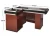 Import shop supermarket cash table checkout counter for sale from China