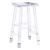 Simple modern transparent acrylic hot bar stool personality creative high acrylic fashion wine stool acrylic dressing table