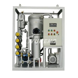 Single Stage Vacuum Transformer Oil Filtration Purifier Machine