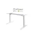 Import Sit Stand Computer Desks Height Adjust Table with Child Lock and Anti-Collision system from China