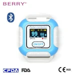 sleep apnea Bluetooth wrist Frigertip Pulse Oximeter spo2 monitor 24 hour with Free APP for Sleep Apnea Syndrome