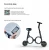 Import Smacircle Wholesale Mini Kids Scooters 250w Motor 8 Inch Removable Battery Electric Scooter Foldable Bike Two-wheel Scooter 11kg from China