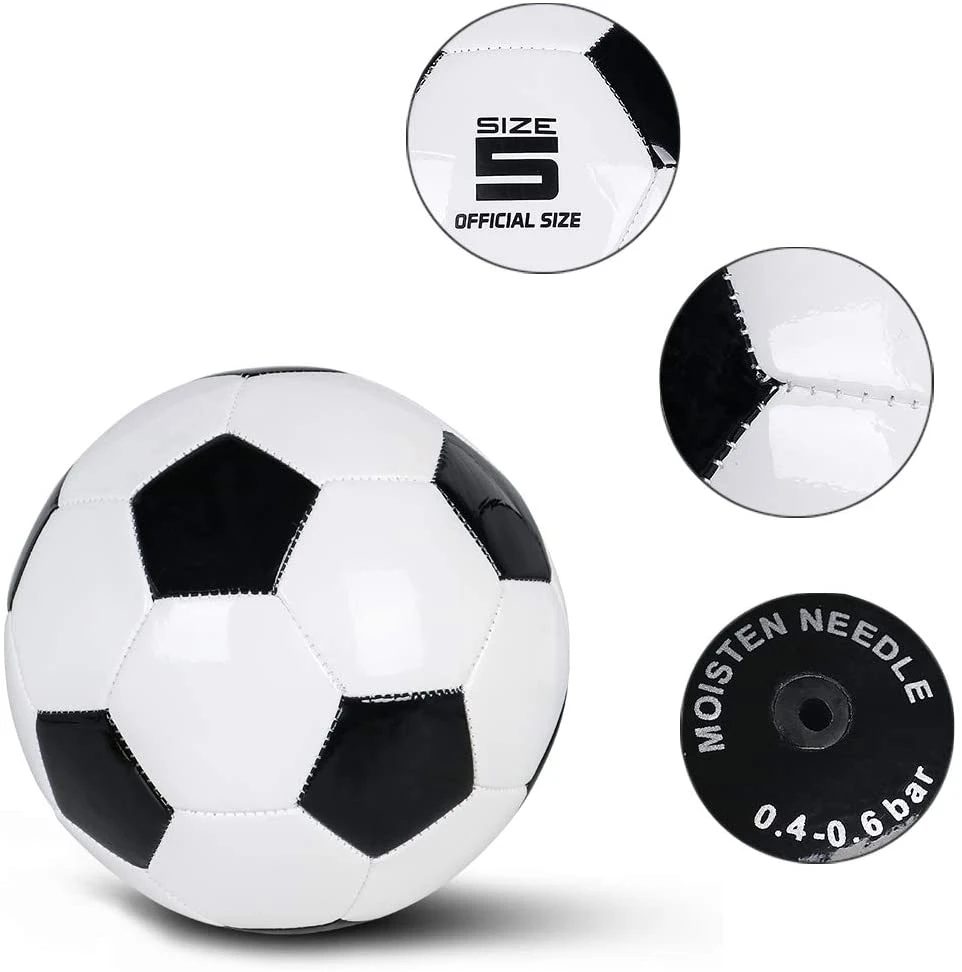 Soccer Ball PVC promotional ball 32 Panels Machine Stithced Football Academy Training Soccer Ball