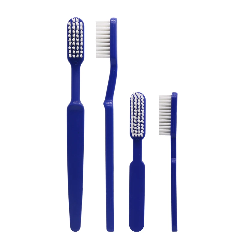 Soft handle prison toothbrush short handle flexible toothbrush