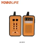 Solar DC system portable power station  For Outdoor Emergency Power Supply 12V  Solar Lighting System Kits with FM radio