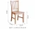 Import Solid oak wood flat packing unassembled dining chair from China