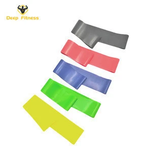 sports accessories 5pcs normal color fitness band exercise resistance band for gym