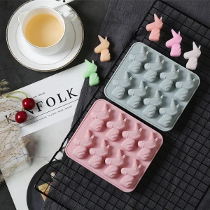 Spot silicone cake mold 8 with unicorn mold new plaster doll DIY baking chocolate mold