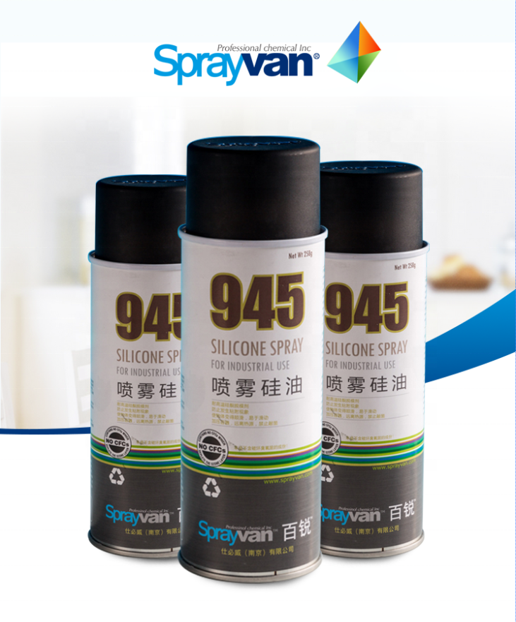 SPRAYVAN canned mold releaser, anti-rust lubricant silicone spray