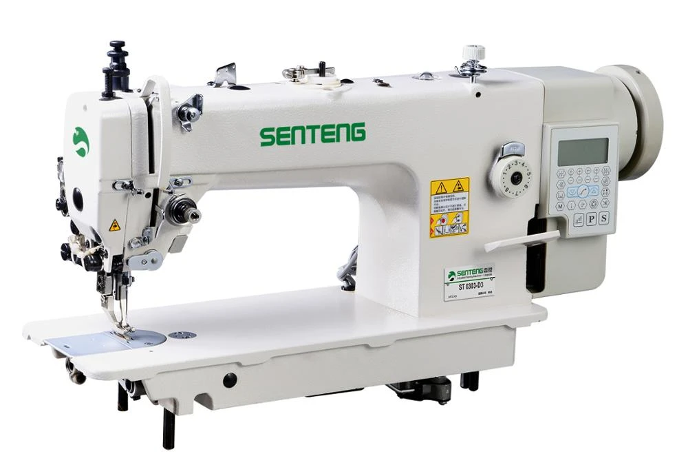 ST-0303-D3 DIRECT DRIVE COMPUTER DOUBLE SYNCHRONOUS HEAVY MATERIAL LOCKSTITCH SEWING MACHINE