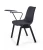 Import Stackable linkable black fabric church auditorium cinema folding hall theater chair rental church chair from China