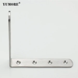 stainless steel air conditioner steel channel L frame support wall mount kitchen shelf brackets metal