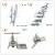 Stainless steel C Bracket for Stone Cladding Stone hanging system
