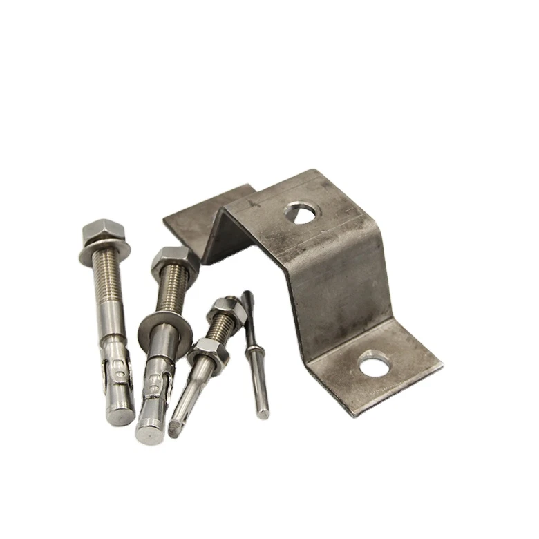Stainless steel fixing C Bracket to cladding stone