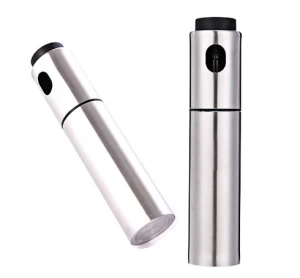 Stainless Steel Oil Vinegar Sprayer Dispenser Bottle  for Kitchen BBQ Grilling and Roasting
