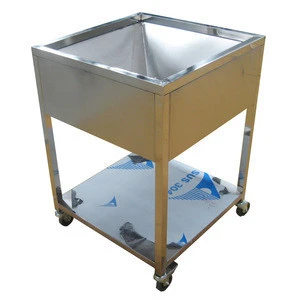 Stainless Steel Operation Washing Hospital Cleaning Cart