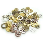 Steampunk Gear Cog Wheel, Skeleton Clock Watch Pendant Charms