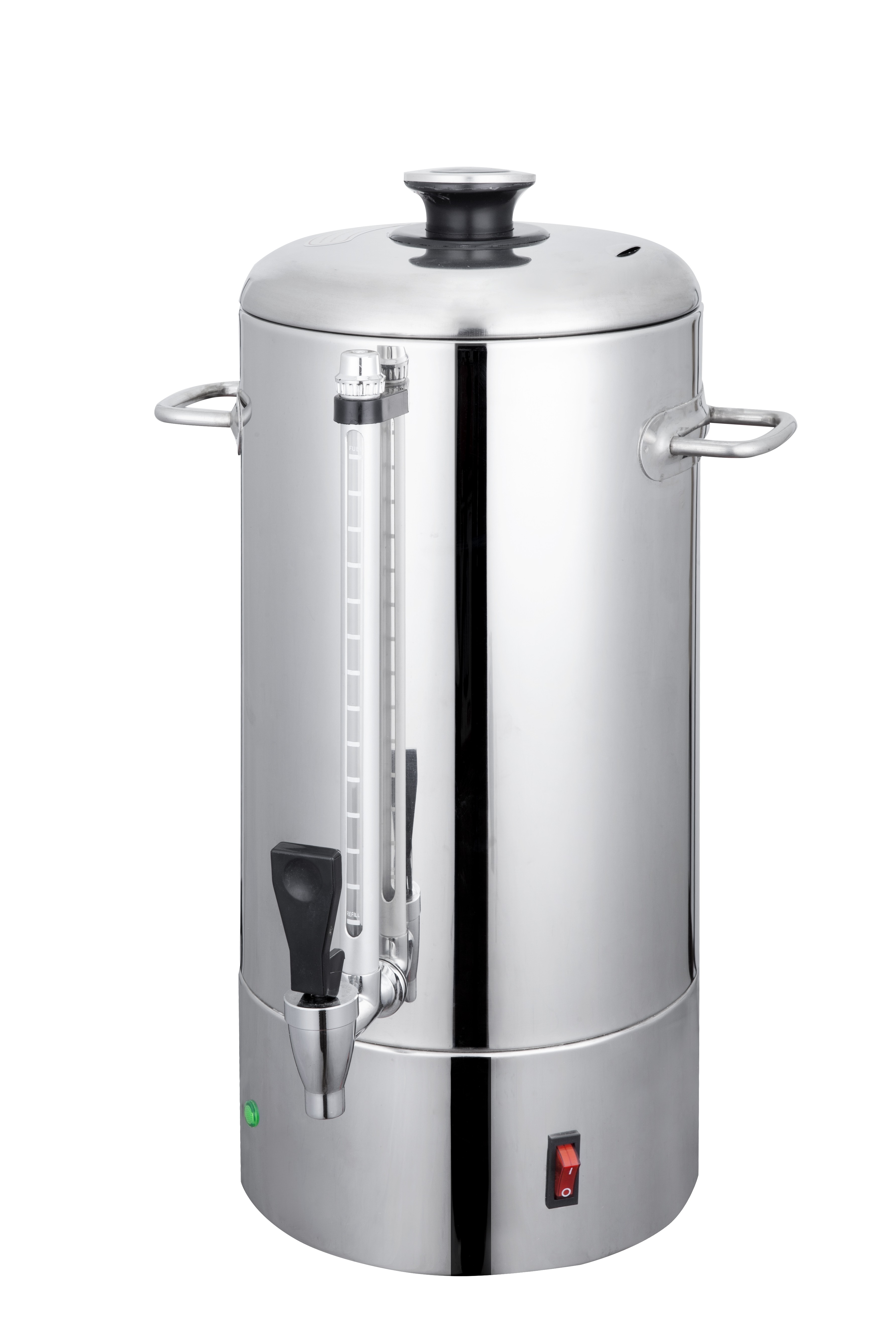 Steel Base Series 25L stainless steel double layer water boiler water urn