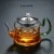 Import Stovetop Safe Glass Tea Pot Removable Glass Infuser For Loose Leaf Tea from China