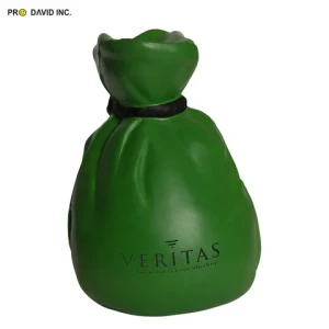 Stress Relief Balls PU Money Bag Stress Reliever Foam Balls Squeeze Toys Custom Stress Ball