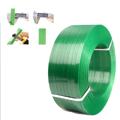 Strong Tension Green Embossed Pet Strapping Belt for Cargo Packing