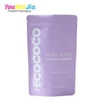 Subfilm plastic punching bag with stand multicolor printing