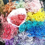 Sumflora good feedback Kunming red babysbreath preserved flowers home decoration