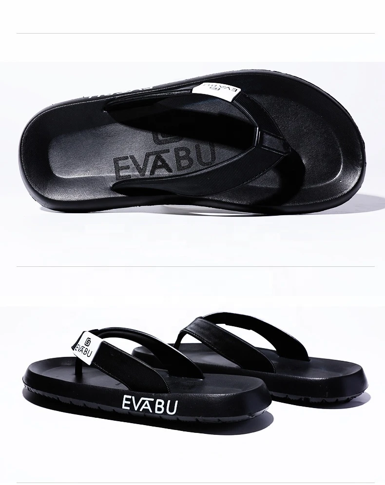 Summer new flip-flops for men non-slip breathable plus size beach sandals clip toe slippers