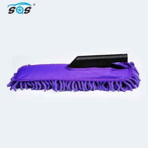 Super car cleaning tools wax duster microfiber chenille mop brushes for washing cars