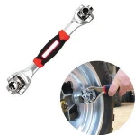 Super multi function double ended ratchet gear combination 48 adjustable wrench spanner set tools kits