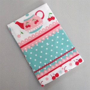 Support cotton printing tea towel that can be OEM