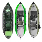 Surfking  All Drop Stitch Pedal foot Drive Fishing  Kayak in Rowing Boat