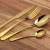 Import SUS304 Stainless Steel Flatware Tableware Gold Cutlery from China