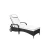 swimming pool folding chair rattan portable sun chaise lounge chair with cushion adjustable