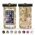 Import Swimming touch screen bag compass camouflage phone waterproof bag pvc portable army green mobile phone accessories for iphone from China