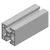 Import t-slot corner 6063 extrusion aluminum profile from China