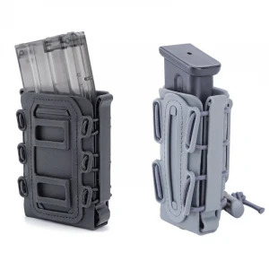 Tactical 5.56&amp;7.62 Fastmag Belt Clip Plastic Molle Magazine Pouch Airsoft 9mm Pistol Mag Cartridge Holder Ammo Case