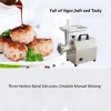 TC5/TC7 Electric Meat Mincer Machine Multifunction Meat Grinder with Knife parts Sausage Maker filler Stuffer Food Processor