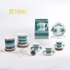 Tea cups saucers new bone china Chinese supplier beauty ceramic coffee set