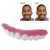 Import Teeth Whitening Silicone Teeth Cover Smile Veneer Dentures Beauty Tools from China