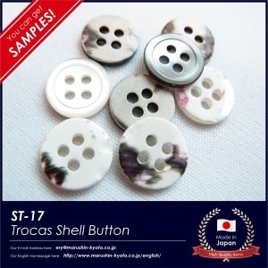 The best shell button with high level safety made in Indonesia