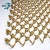 Import The golden metal mesh curtain for outdoor decoration wire mesh from China
