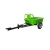 Import Tiller trailer and remorca motocultor7C-0.5A from China