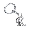 Top Quality Custom Letter R Metal Floating Key Chain