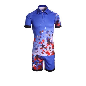 Top Quality Plain/Blank Custom Team Logo Rugby Uniform Football Wear Sports Uniform Jerseys For Sale