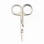 Import Top Quality Rose Gold Stainless Steel Eyelash Scissors Private Label Makeup Eyebrow Cutting Tools from China
