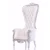 Import Top Selling Princess Diana Throne Chair In White Color &amp; Gloss Effect from USA