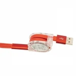 TOYOUMI High Quality Crystal Shell 3 In 1 Retractable USB Data Cable Factory Made Long USB Cable Usbcable Micro USB