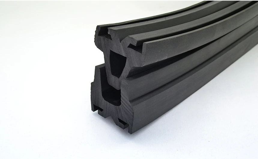 Train Shielding Barrier Rubber Strip EPDM seal strip