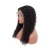 Import Transparent 180 density bleached knots lace frontal deep wave human hair wig from China